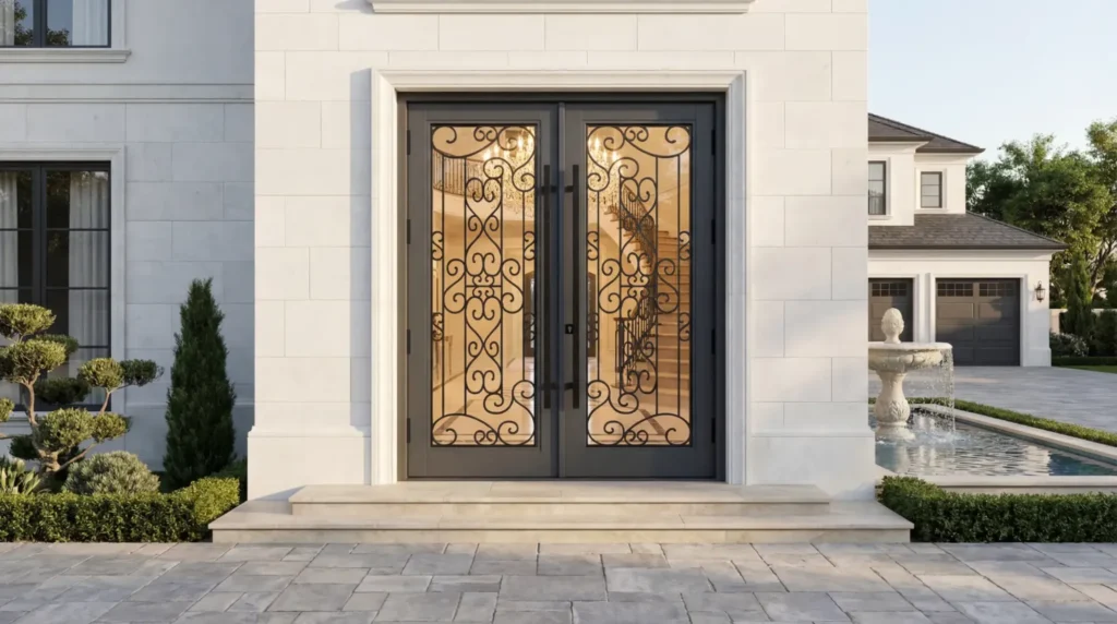 Luxury Double Doors Hurricane Impact
