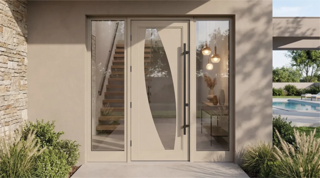 Modern Front Door Hurricane Impact