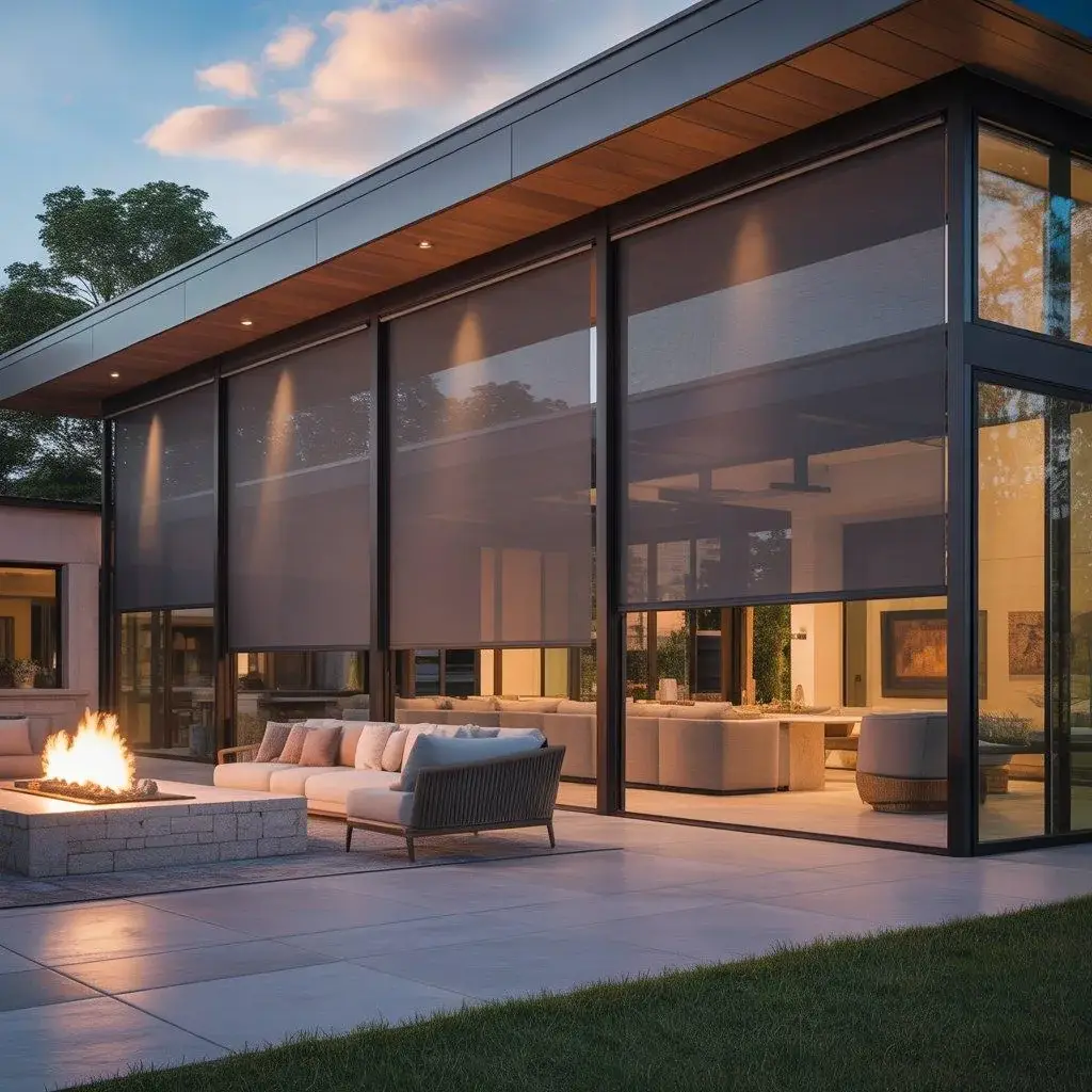 Pantallas Motorized Screens Anchor Casa