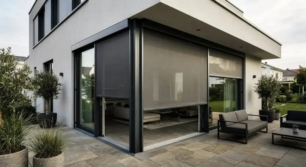 Terraza Moderna Motorized Screens Anchor